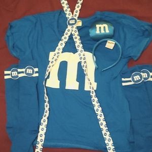 Blue M&M Costume Size L